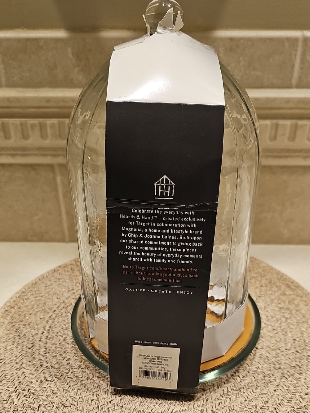 New Hearth And Hand Decorative 10” Glass Cloche - Picture 8 of 8